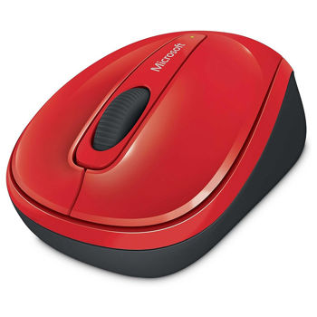 Мышь Microsoft Wireless Mobile Mouse 3500 Flame Red, Blue Track, USB, GMF-00293