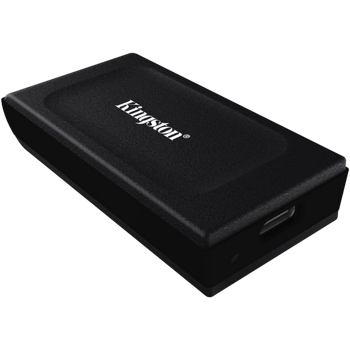 2.0TB Kingston Portable SSD XS1000 Black, USB-C 3.2 (69.5x32.6x13.5mm, 28.7g, R/W:1050/1000 MB/s) 