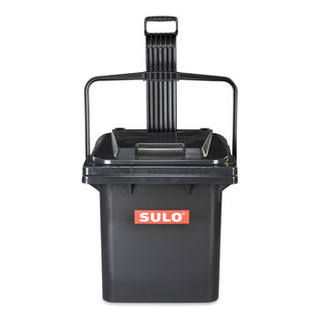 Контейнер ДЛЯ ОТХОДОВ Rollbox Sulo с крышкой, 45L, Черный 