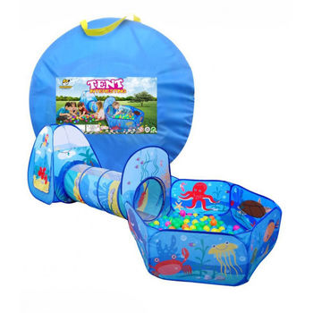 купить Essa Toys Палатка детская с тоннелем и сухим бассейном в Кишинёве 