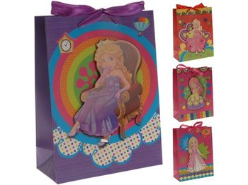 Пакет для детских подарков "Принцесса" 24X18X8сm 