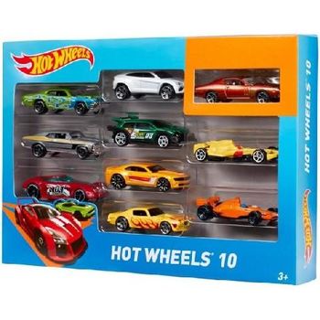 cumpără Mattel Hot Wheels Set de maşini, 10 buc. în Chișinău 