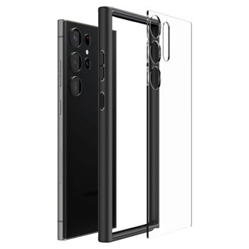 Spigen Samsung S23 Ultra, Ultra Hybrid, Matte Black 