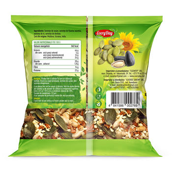 Mix semințe (de susan, de floarea-soarelui, de in, de dovleac), 150g 