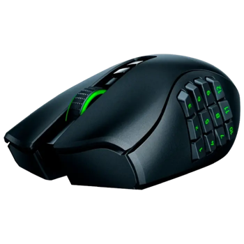 Игровая мышь беcпроводная RAZER Naga Pro, Чёрный 