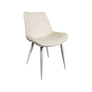 Scaun DC 6020 carcasa ivory, velour ivory nr. 1 