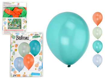 Set baloane 24buc, D30cm, multicolor 