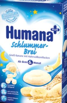 cumpără Humana terci cu lapte din multicereale și banane Vise Dulci, 6+ luni , 250 g în Chișinău 