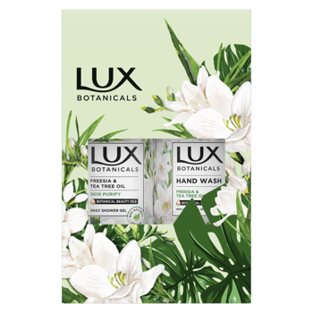 Подарок LUX BOTANICALS (Гель для душа 500мл + Жидкое мыло 400мл) 2024 