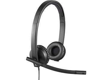 Logitech Headset USB Stereo H570e Black, Headset: 31.5Hz-20kHz, Microphone: 100Hz-18kHz, 2.5m cable, 981-000575 (casti cu microfon/наушники с микрофоном)