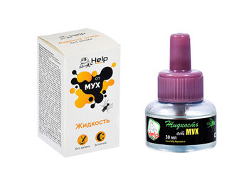 Жидкость от мух без запаха Help 30ml, 240 часов 