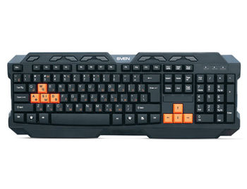 Tastatura Gaming Keyboard SVEN Challenge 9700 black, USB, gamer (tastatura/клавиатура)