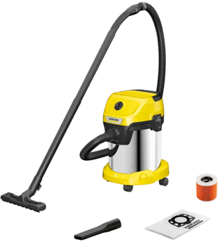 Aspirator Karcher WD 3 P V-17/4/20, Galben | Negru 