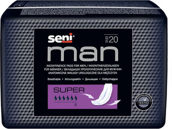 Урологические прокладки Seni Man Super, 20 шт. 