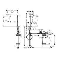 Aqittura M91 Baterie de bucătărie, cu conectare la filtru, 1 jet 