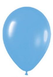 Baloane cu LED si Heliu - Azuriu 