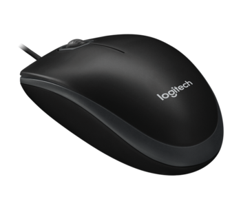 купить Mouse Logitech B100 OEM, Optical, 800 dpi, 3 buttons, Ambidextrous, Black, USB в Кишинёве 