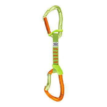 cumpără Bucla echipata Climbing Technology Nimble EVO Set NY 12 cm, orange/green, 2E688FD A0B în Chișinău 