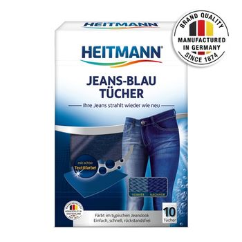 HEITMANN Șervețele pentru blugi albastri Jeans-Blau, 10buc. 