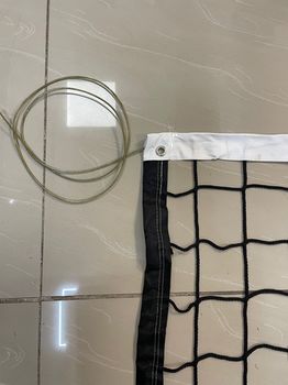 Сетка для волейбола с металл. троссом PL 2.5 мм, 9.5x1 м, 10х10 см C-8008 (5193) 