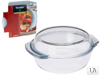 Forma pentru MU/cuptor rotunda 1.7l, 23X20.5X8cm, сu capac 