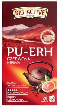 Чай Big Active Pu-Erh with Grapefruit, 20 шт 