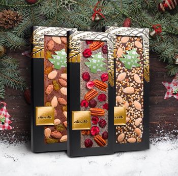 Шоколад ручной работы Choco Me  Entree Christmas collection- 110 gr 