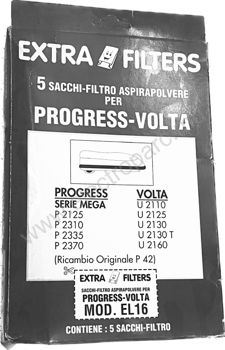 Мешок для пылесоса Progress / Volta / EL16 