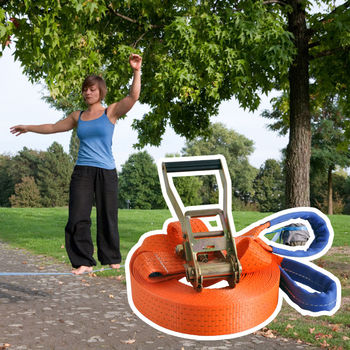 Slackline 25 m (max. 200 kg) Ergo 967602525SLA (6435) inSPORTline 