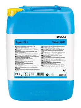 Topaz CL1 - Хлорсодержащее щелочное пенное моющее средство 22 кг 
