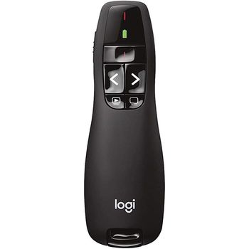 Presenter Logitech R400, Class 2 Laser, Range: 20m, 2.4 Ghz, 2xAAA 