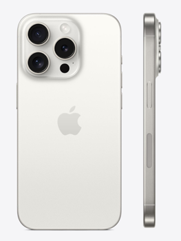 Apple iPhone 15 Pro 256GB, White Titanium 