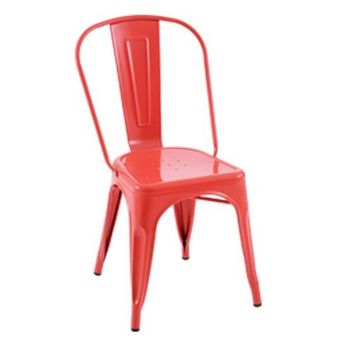 купить Металлическое кресло 530x480x1250 мм, красное (82919) в Кишинёве 