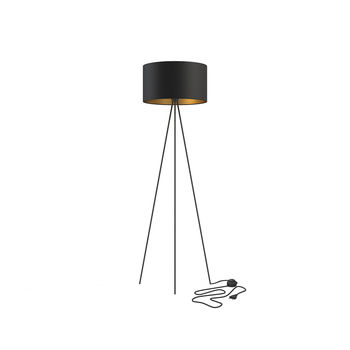 7991 Lampadar CADILAC I negru/aur 1bec 