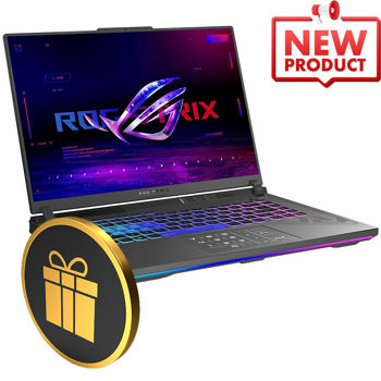 Laptop 16 ASUS ROG Strix G16 G614JI, Intel i9-13980HX 2.2-5.6GHz/16GB DDR5/1TB PCIe 4.0 NVMe/GeForce RTX4070 8GB GDDR6/WiFi 6E 802.11ax/BT5.2/2.5G LAN/HDMI/Cam/Backlit RGB Keyb./16 ROG Nebula QHD+ IPS 3ms 240Hz 500nits (2560x1600)/No OS/Gaming G614JI-N4083
