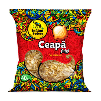 Ceapă fulgi Indian Spices, 40g 