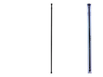 Tijă glisantă pentru perdea Tendance 135-250cm, neagră, aluminiu 