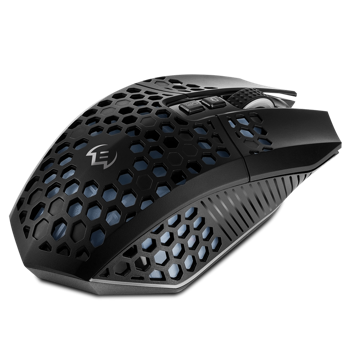 Wireless Gaming Mouse SVEN RX-G940W, 800-3600 dpi, 7 buttons, Silent, RGB, 600mAh, 98g.,Black 