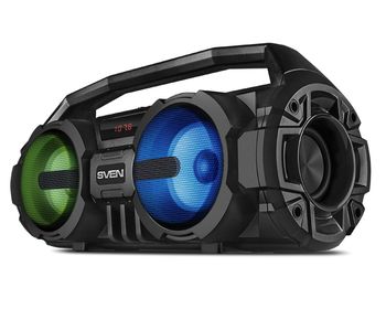 Speakers SVEN "PS-415" 12w, Black, Bluetooth, Karaoke, microSD, FM, AUX, USB, power:1500mA, DC5V 