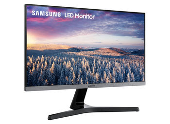 23.8" SAMSUNG S24R350F, Black/Gray, IPS, 1920x1080, 75Hz, FreeSync, 5ms, 250cd, MegaDCR,D-Sub+HDMI 