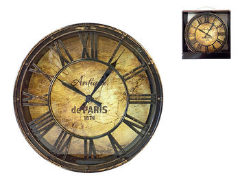 Часы настенные круглые 21сm "Римские цифры", H4.4cm 