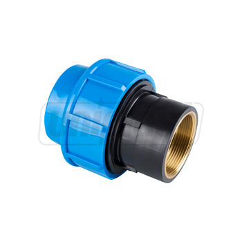 cumpără Adaptor compresiune alama D. 20 x 1/2" FI / 10 T  UNISERA în Chișinău 