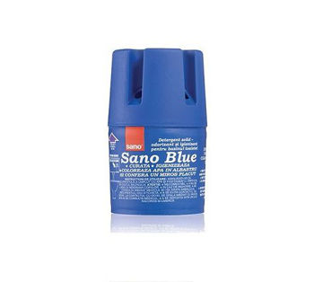 Контейнер-мыло для сливного бачка Sano Blue 150г 