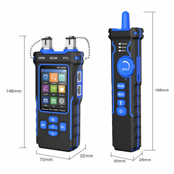 cumpără NF-8508 Tester de cablu Internet RJ45 și Cablu Optic (Power Meter) în Chișinău 