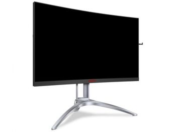 купить 27.0" AGON VA LED AG273QCX Curved Bordless Black (1ms, 3000:1, 400cd, 2560x1440, 178°/178°, 144Hz Refresh Rate, VGA, DisplayPortx2, HDMIx2, Speakers 2 x 5W, Audio Line-out, Height Adjustment, USB Hub: 4 x USB3.0, Pivot, VESA) в Кишинёве 