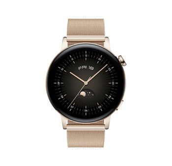 Huawei Watch GT3 42mm, Gold Stainless Steel Case 
