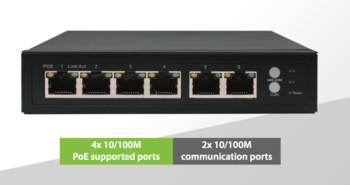 купить AMIKO 4+2 CH POE SWITCH в Кишинёве 