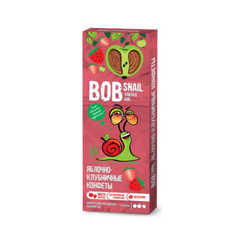 cumpără Bob Snail Dulciuri naturale mar,capsuna 30g în Chișinău 