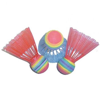 Fluturas badminton (3 buc.) Spartan Neon Gross 2092 (8056) 