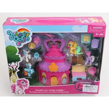 Căsuță pentru păpuși Richi (41938) castel in set cu accesorii